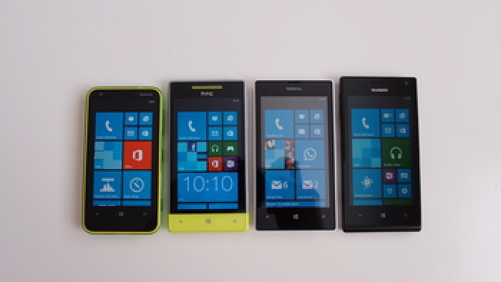 Nokia Lumia 520 vs. Nokai Lumia 620 vs. HTC 8S vs. Huawei Ascend W1