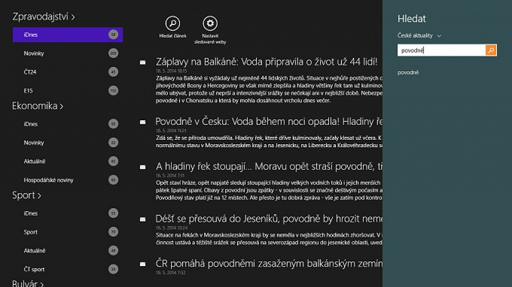 České aktuality
