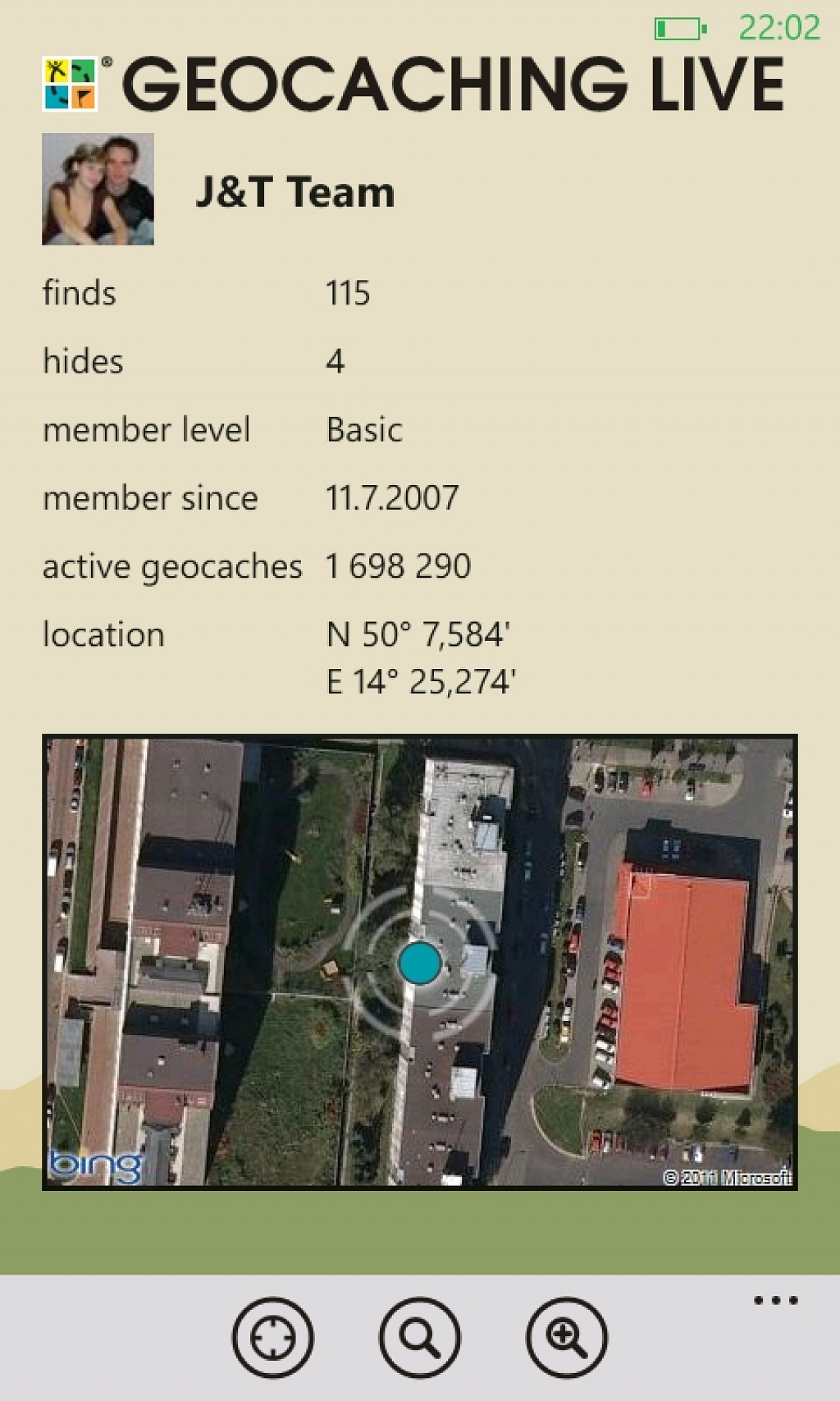 Geocaching Live