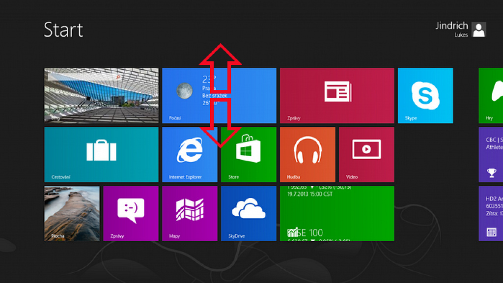 Windows 8 gesta