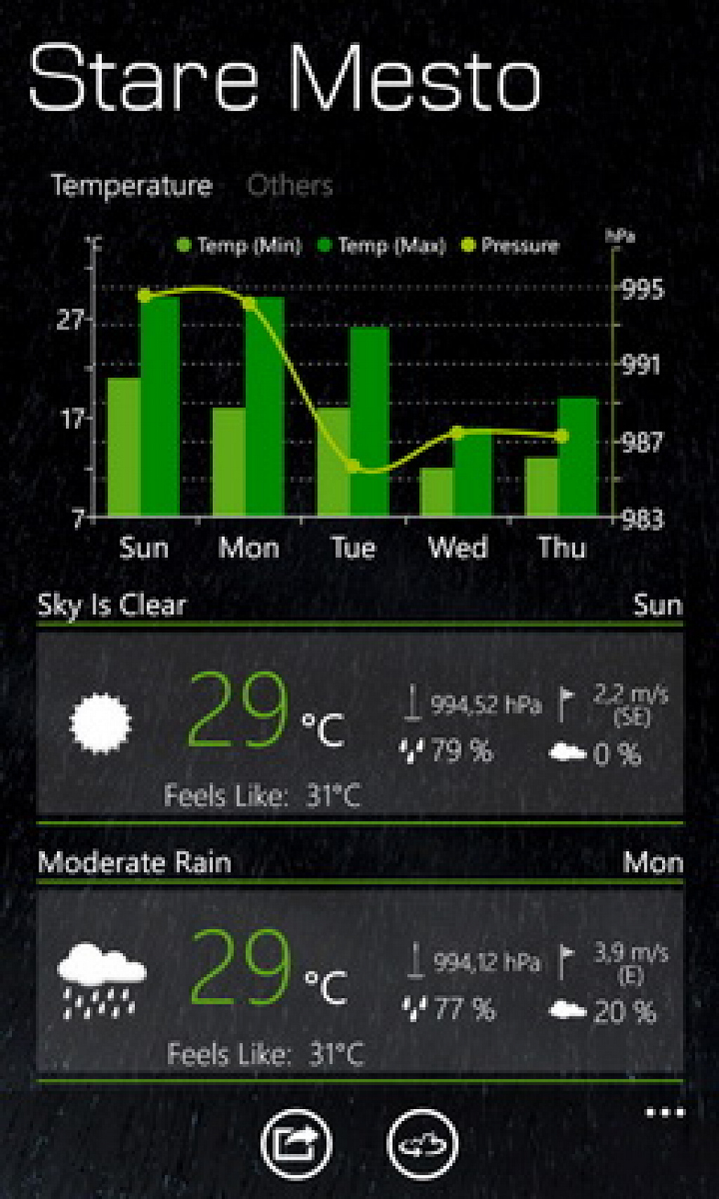 weather sence