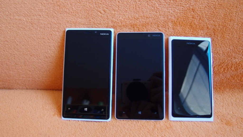 Nokia Lumia 800 vs. 820 vs. 920