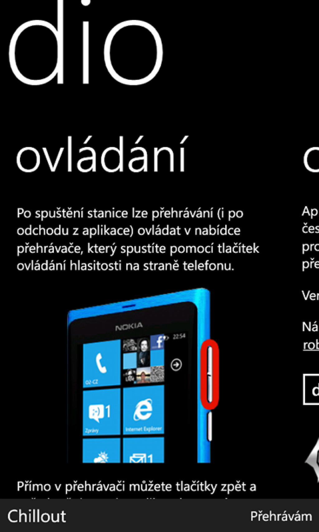 Radio pro Windows Phone 7