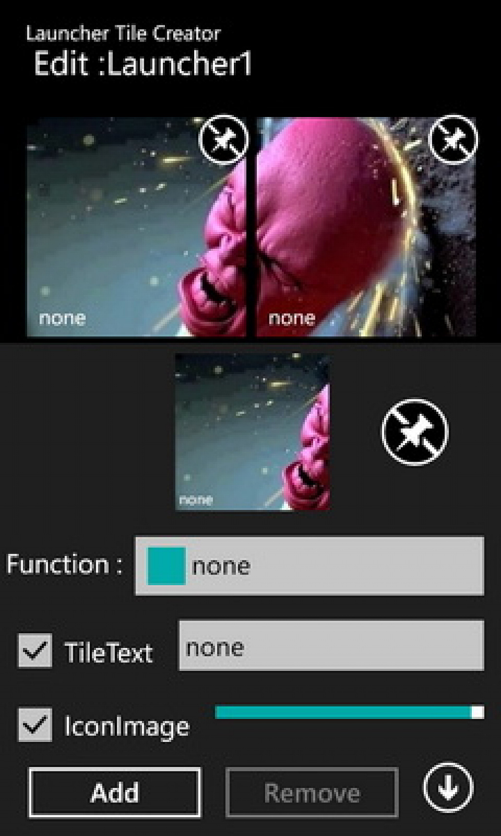 launcher tile