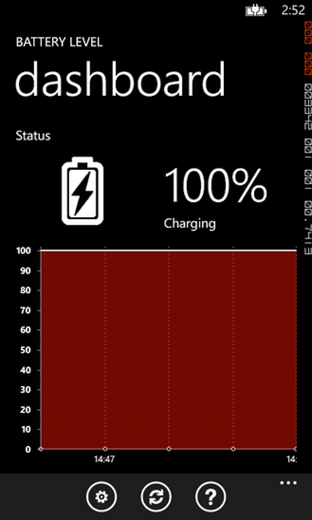 Battery Level for WP8