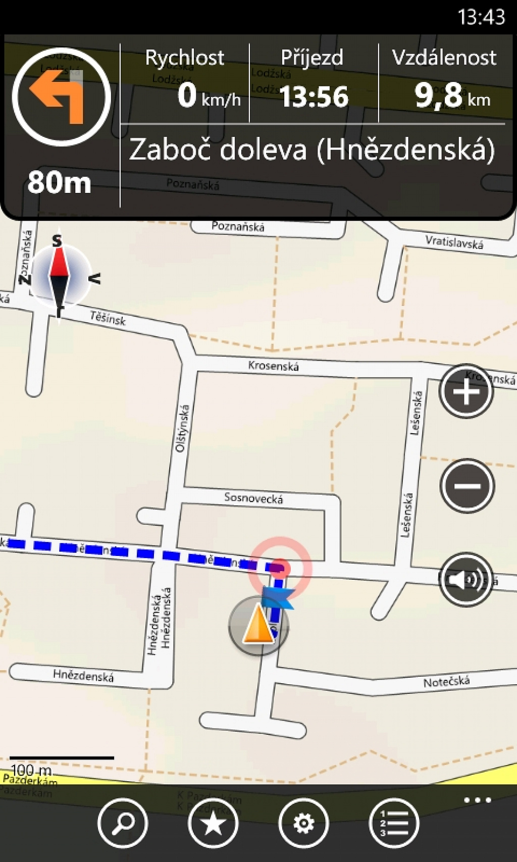 turn by turn navigation