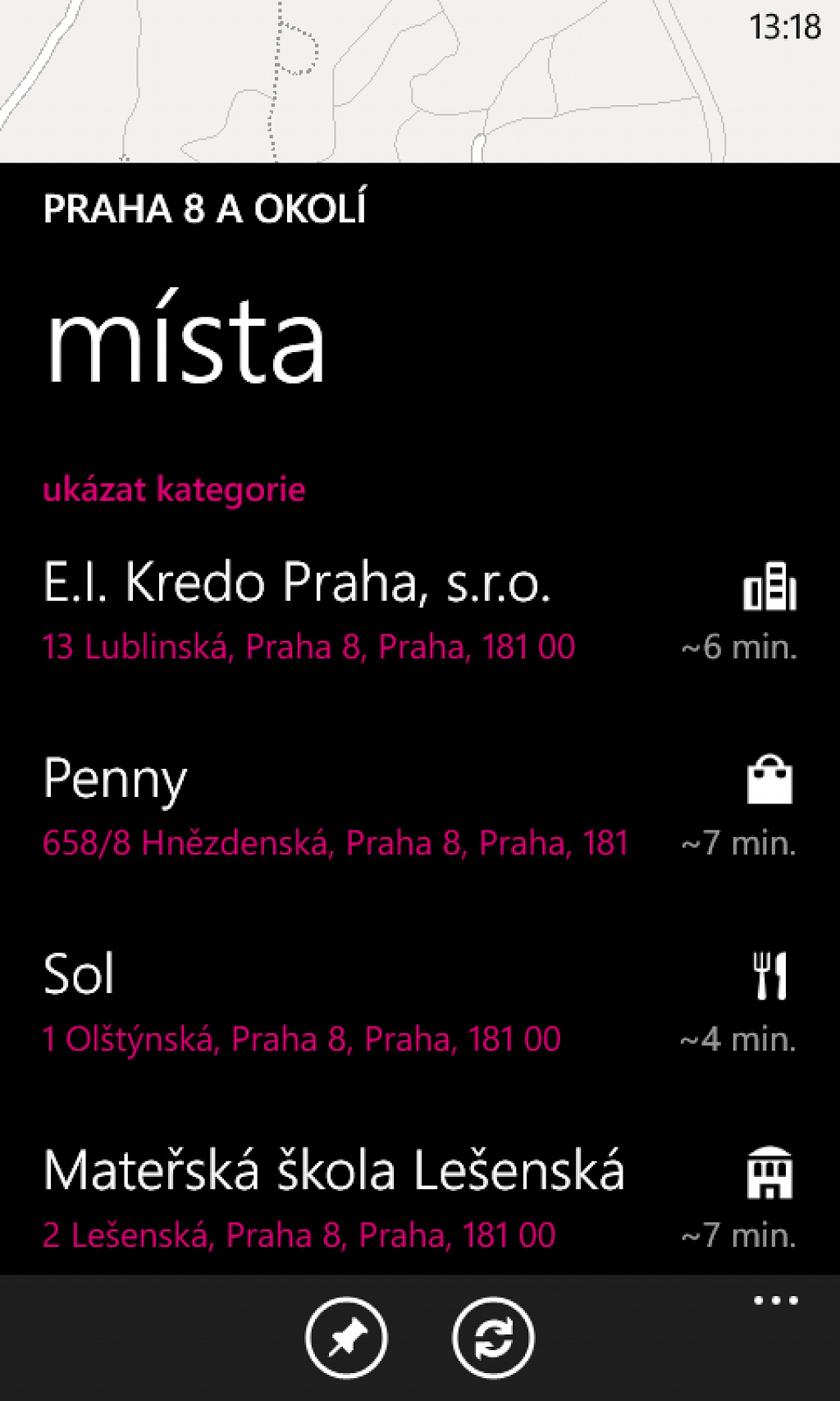 HERE maps