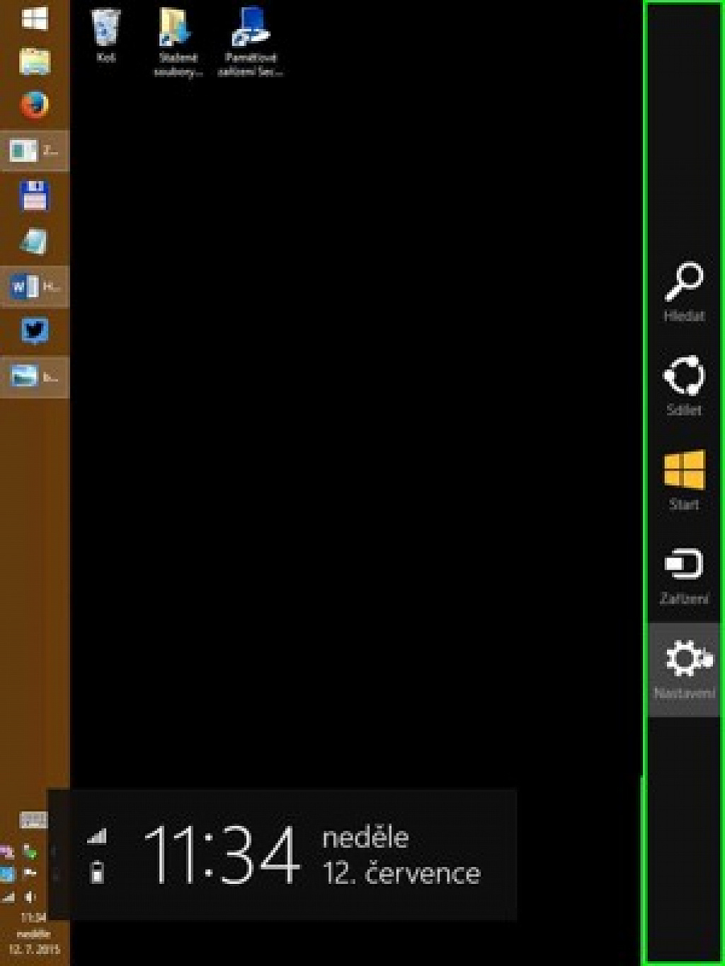 instalace z USB