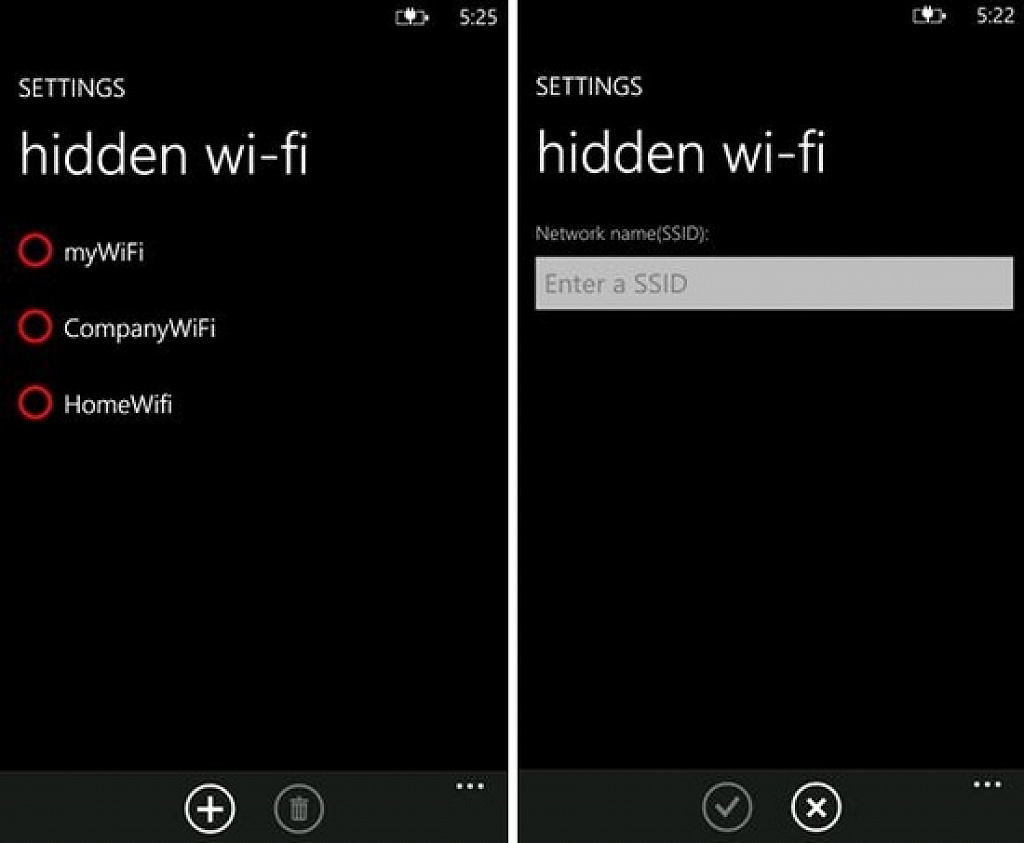 Hidden Wi-Fi