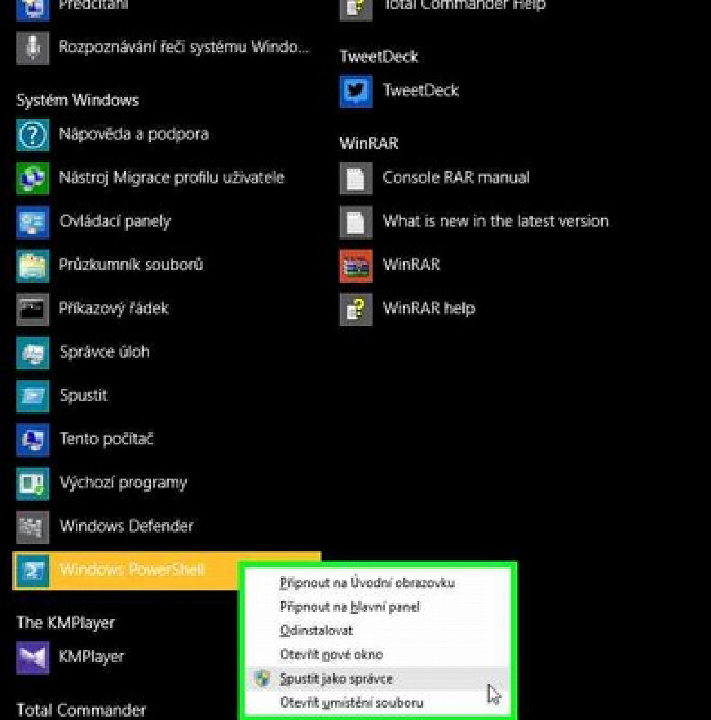Jak odstranit integrované aplikace ve Windows 10
