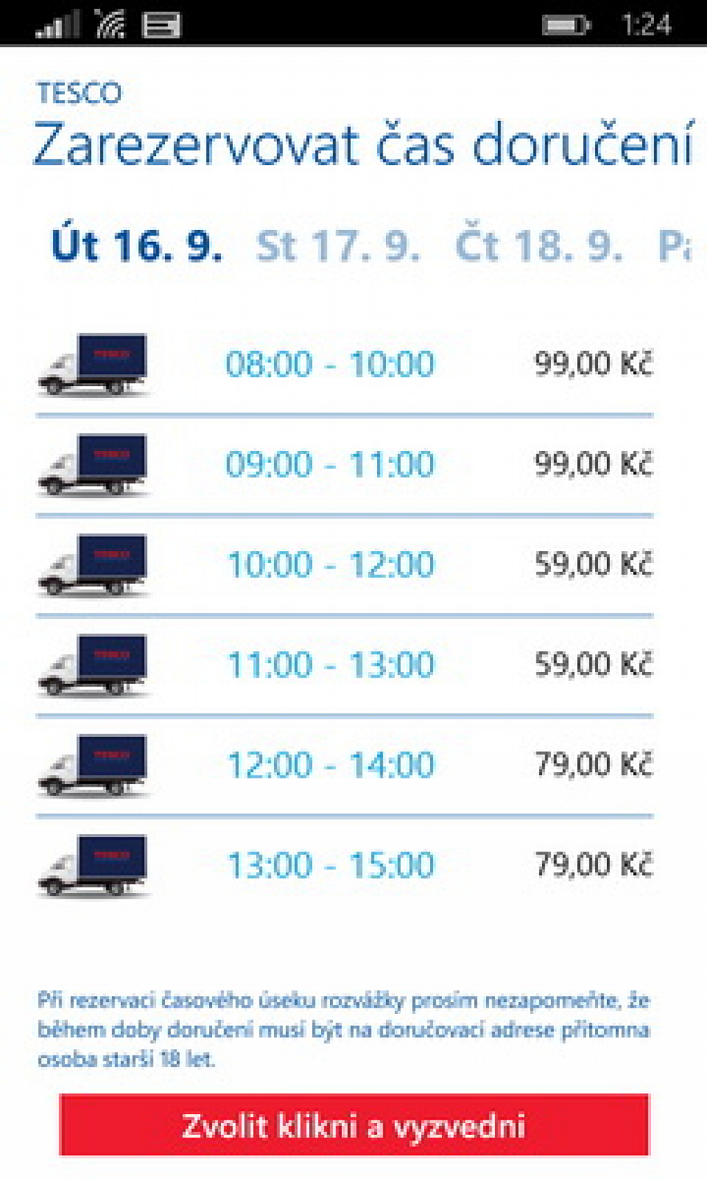 Tesco potraviny online