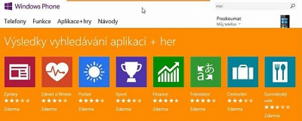 MSN aplikace