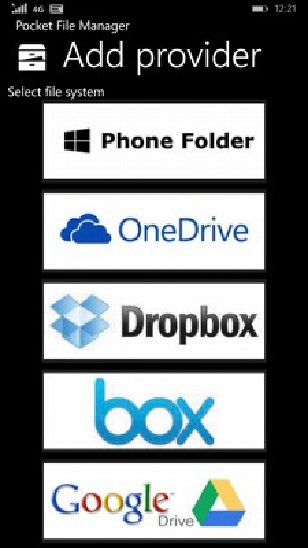 Pocket File Manager
