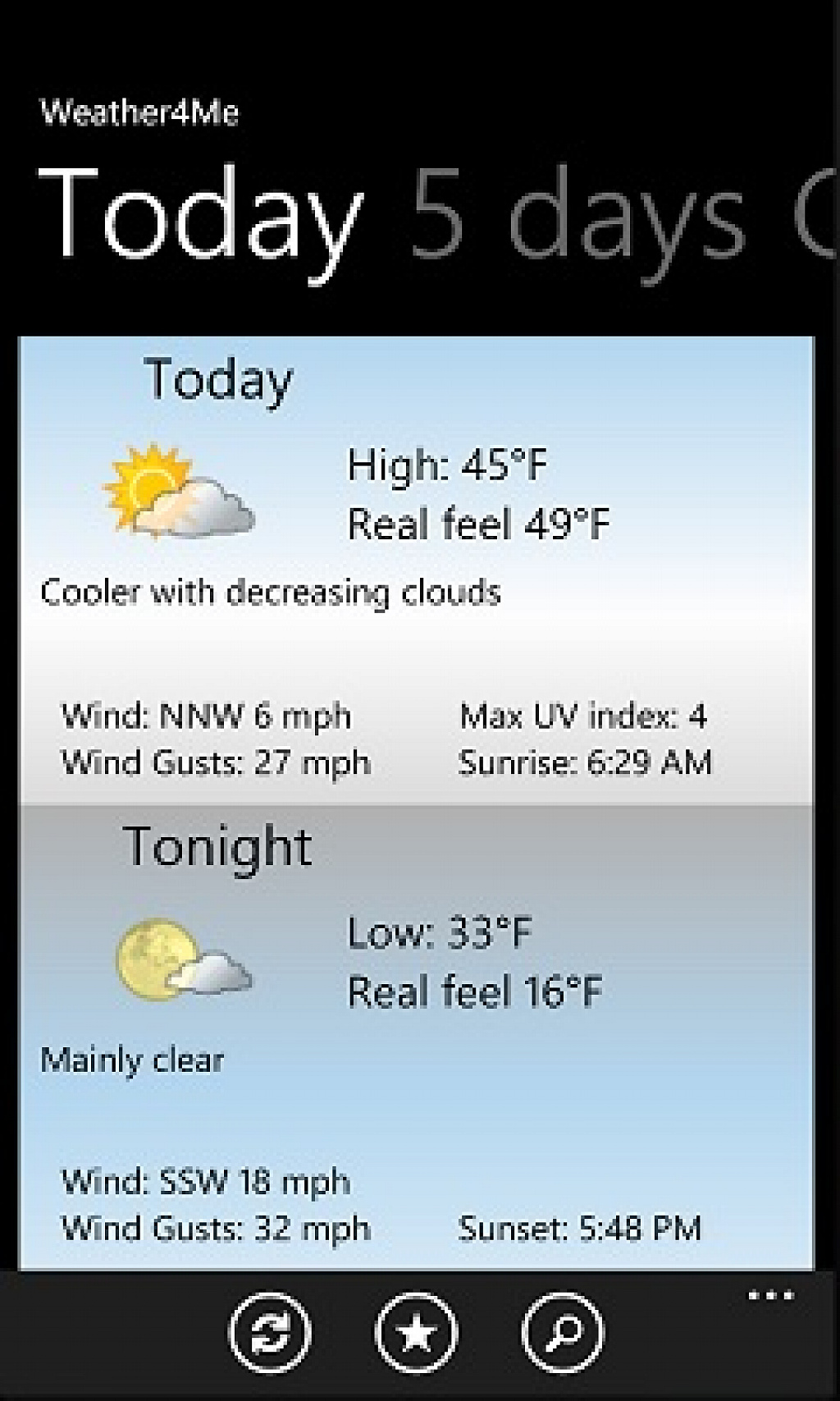 weather4me