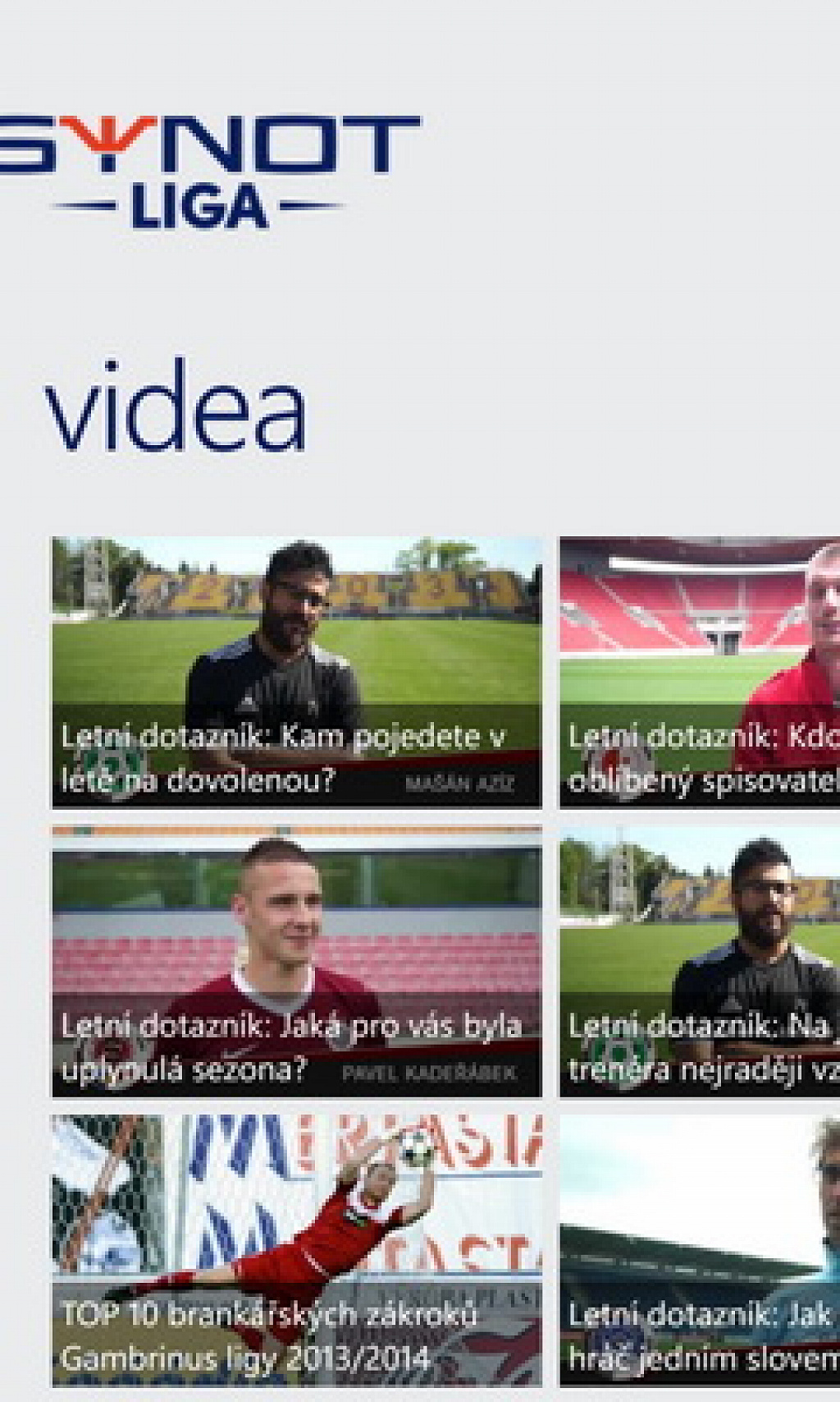 SYNOT liga