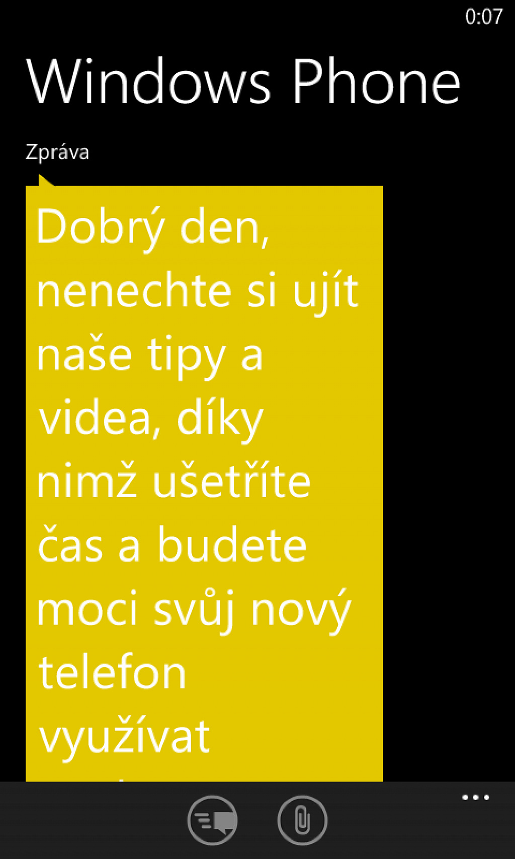 WP8 usnadneni