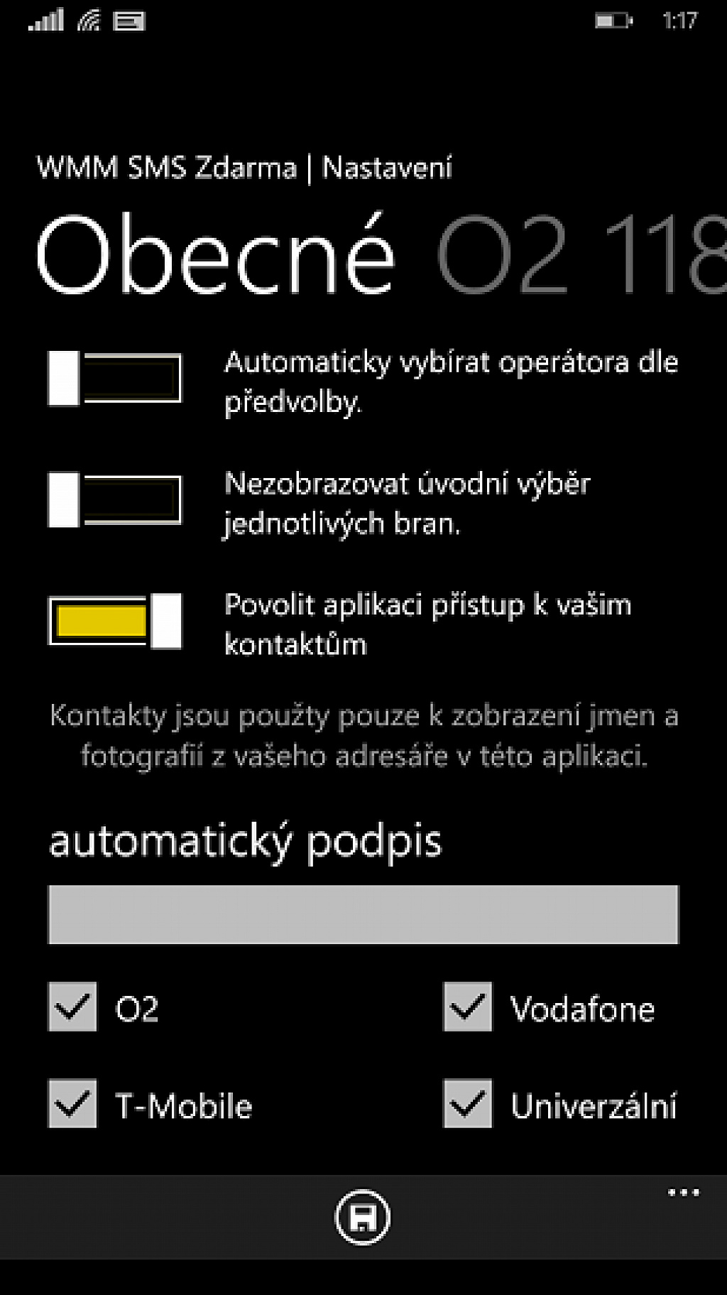 WMM SMS Zdarma