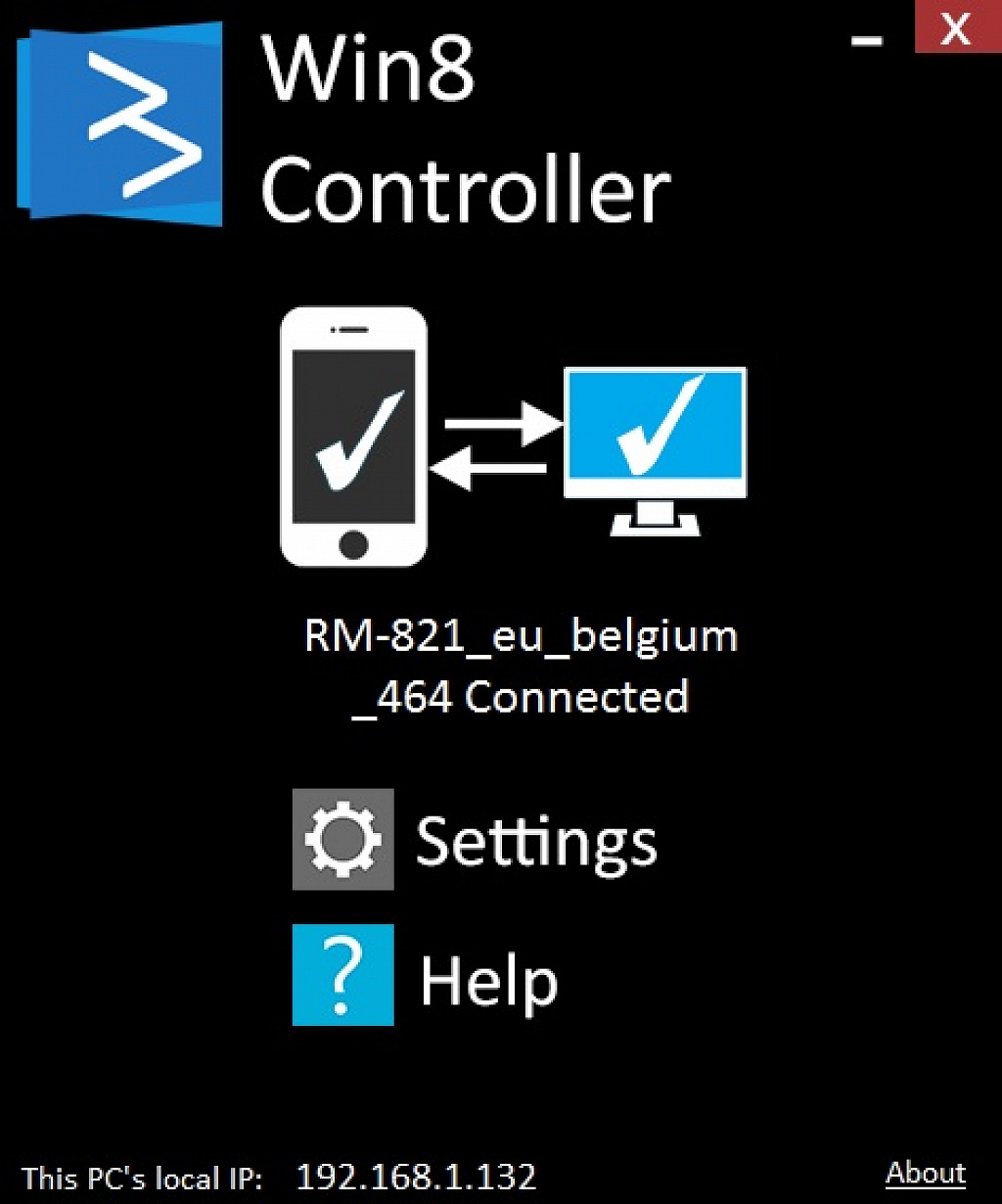 Win8 Controler