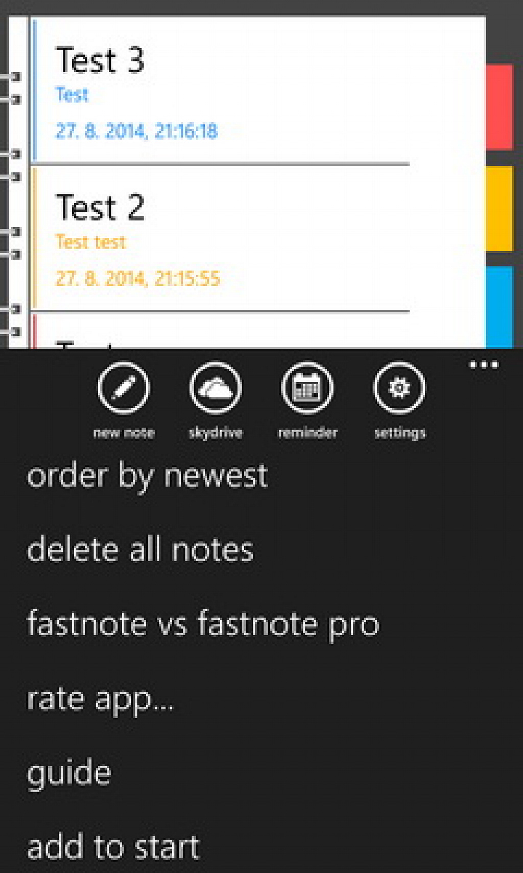 FastNote
