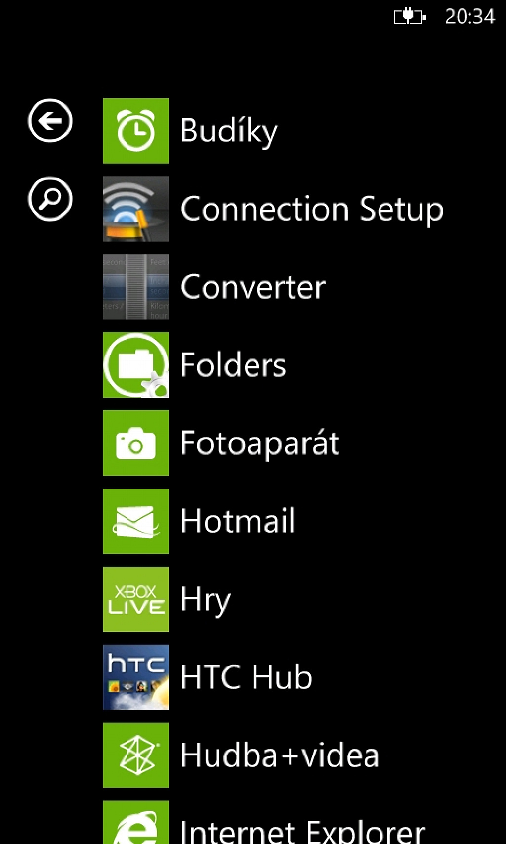 Folders for WP7