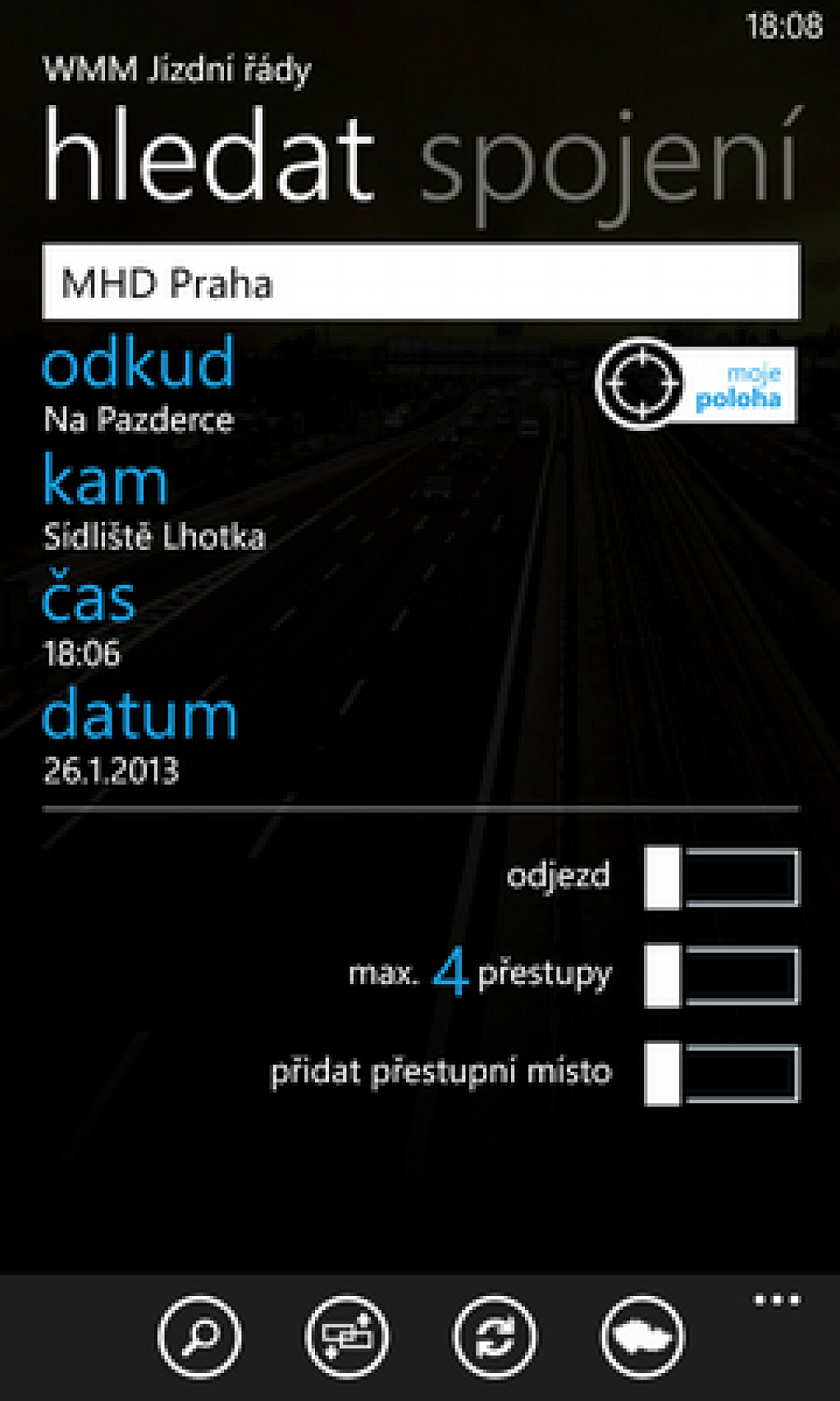 WMM Jízdní řády