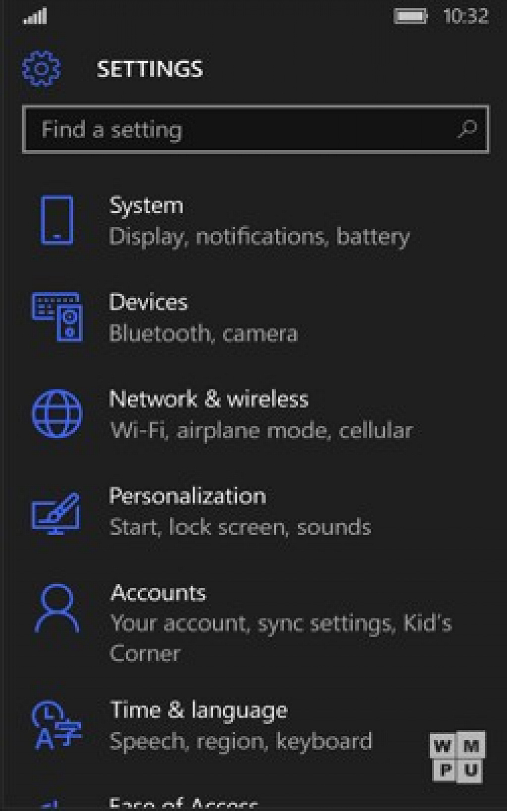 klikněte pro zvětšení W10M IP 10240 Emu