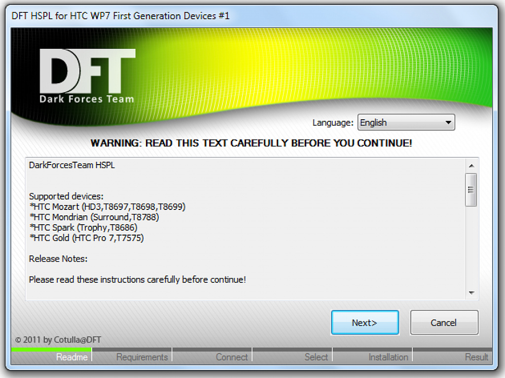 RSPL for Windows Phone 7