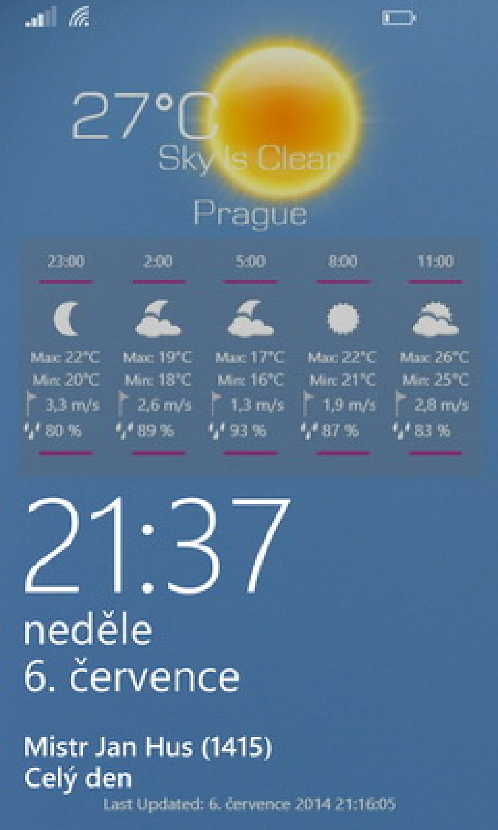 weather sence
