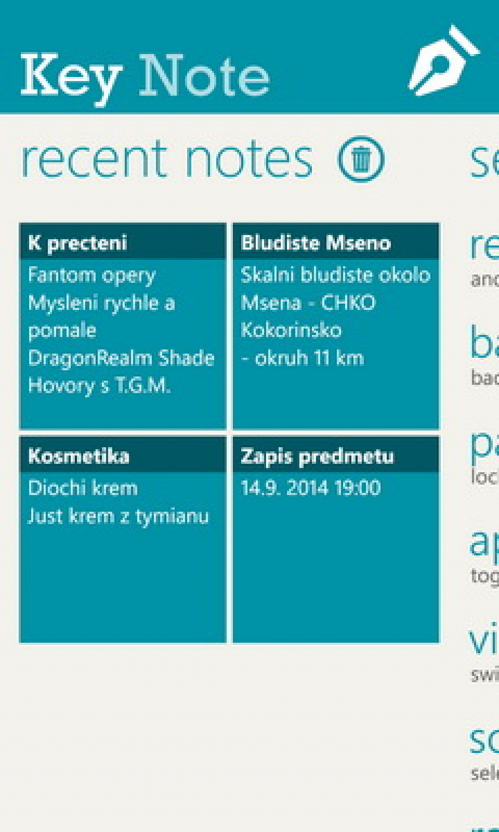 Key Note