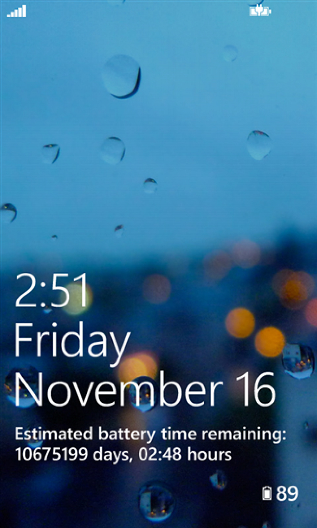 Battery Level for WP8