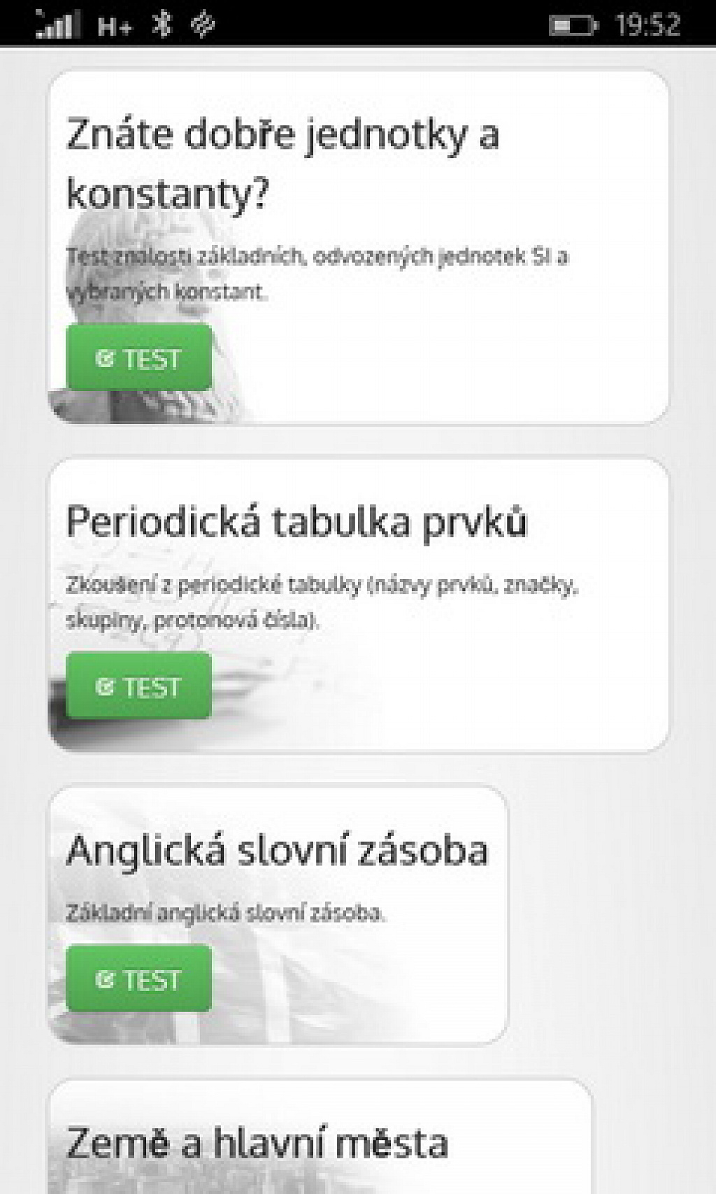 Taháky do kapsy
