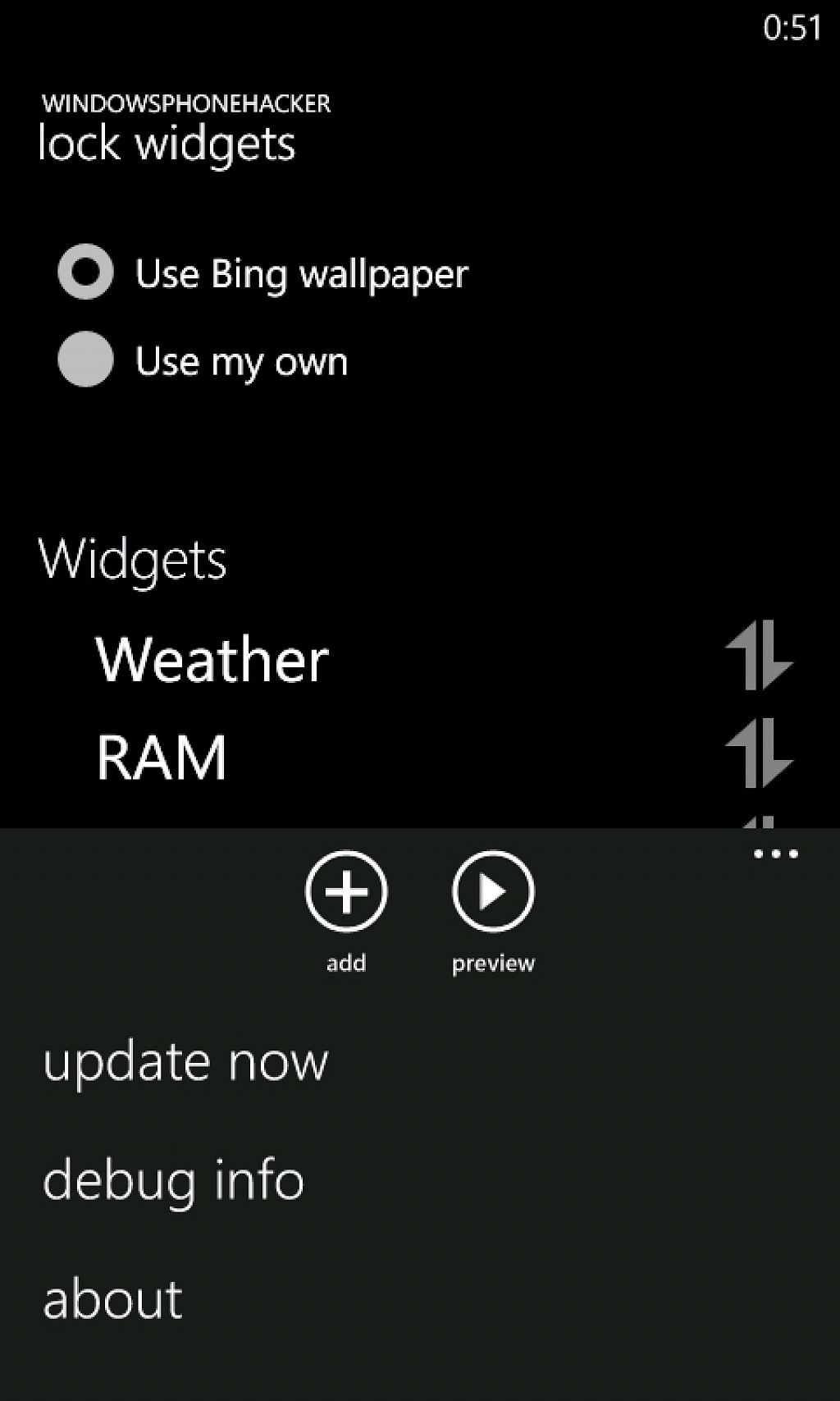 Lock Widgets