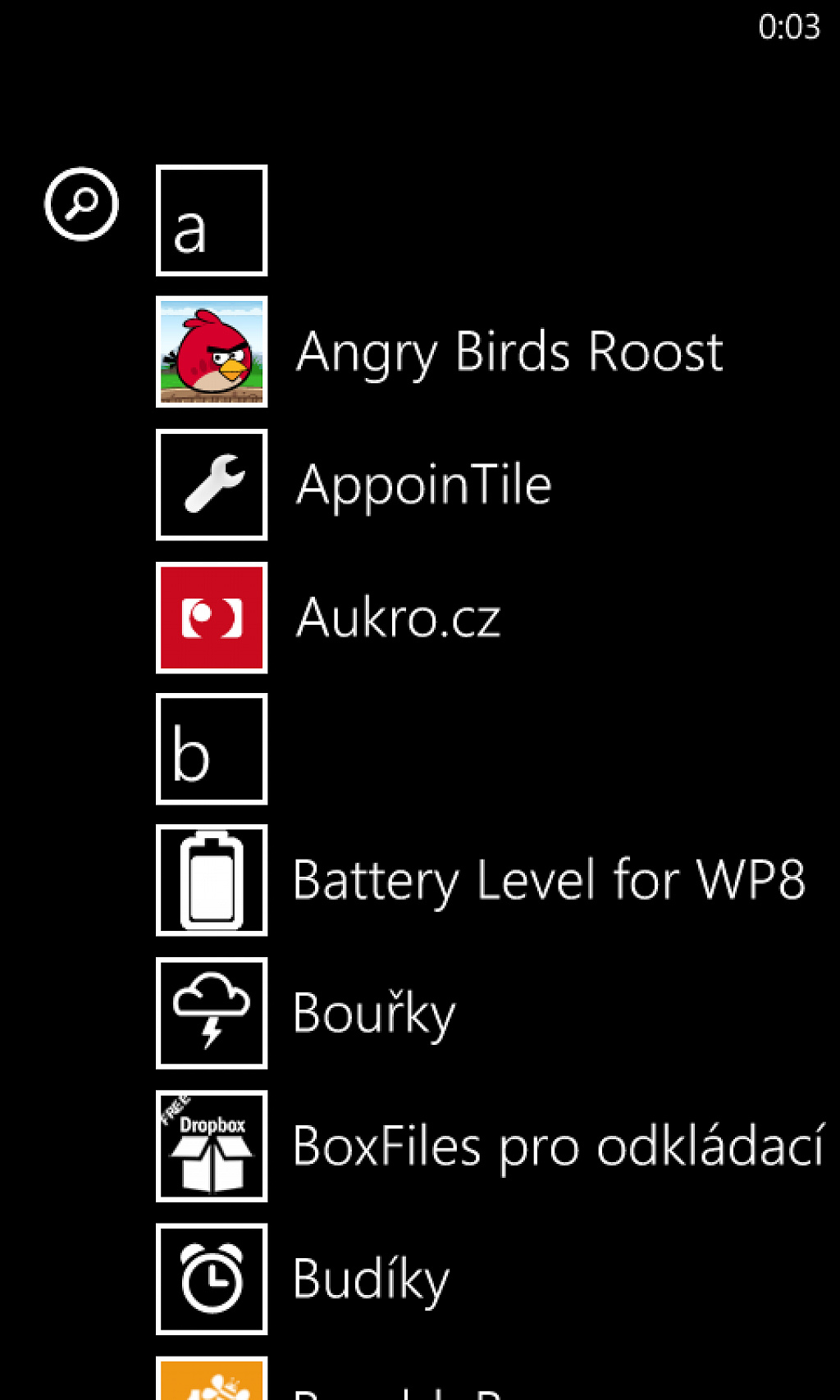 WP8 usnadneni