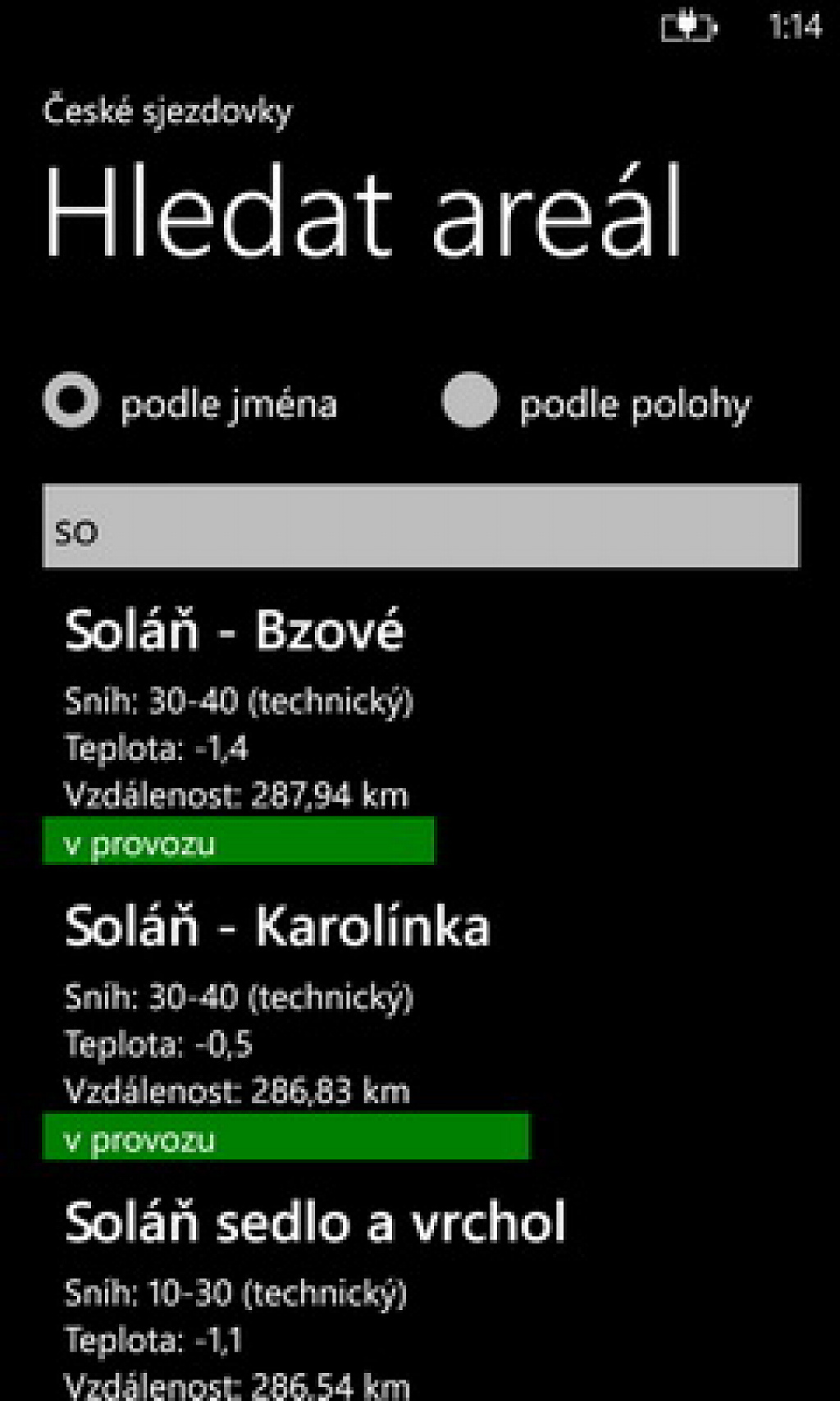 sjezdovky