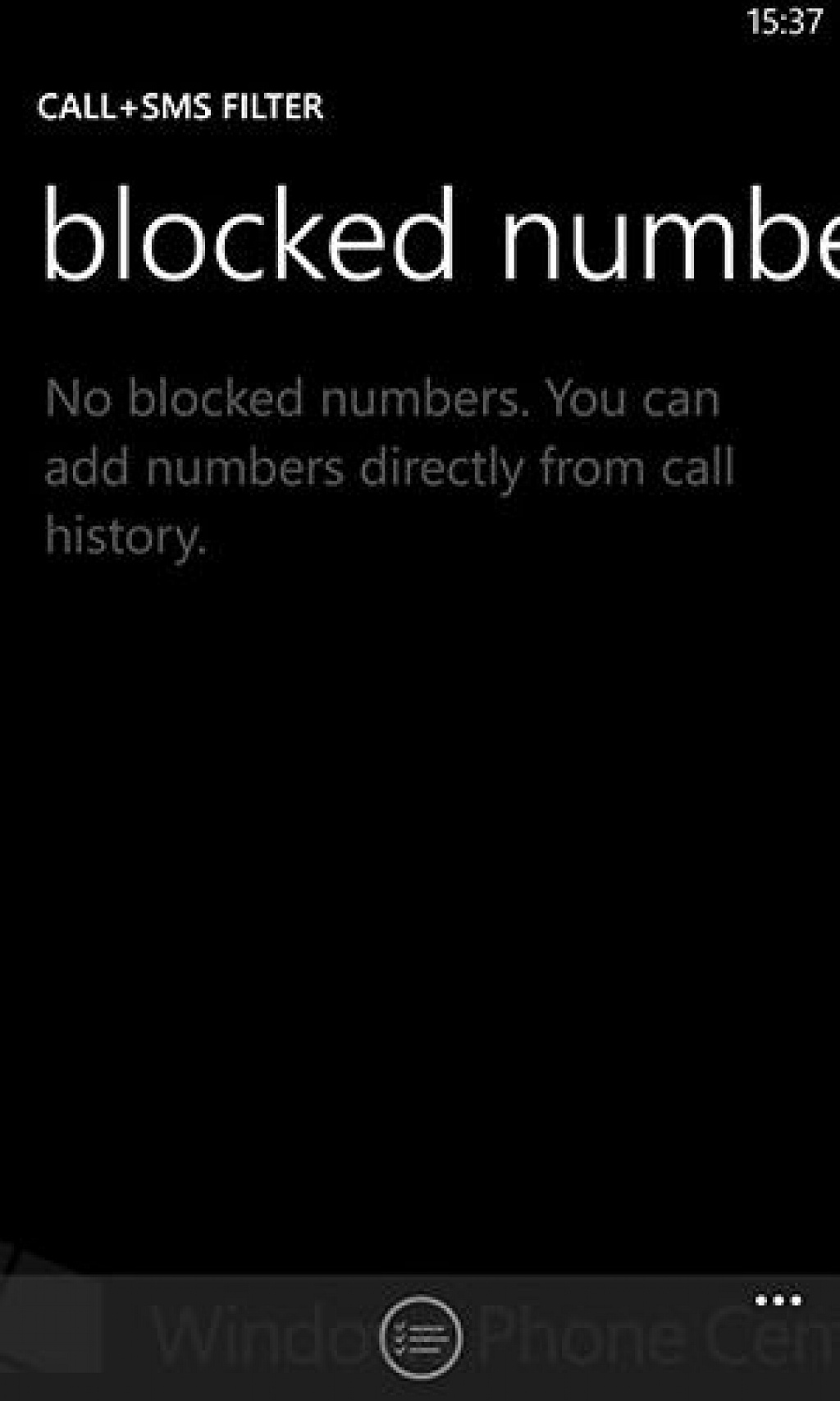 Call block