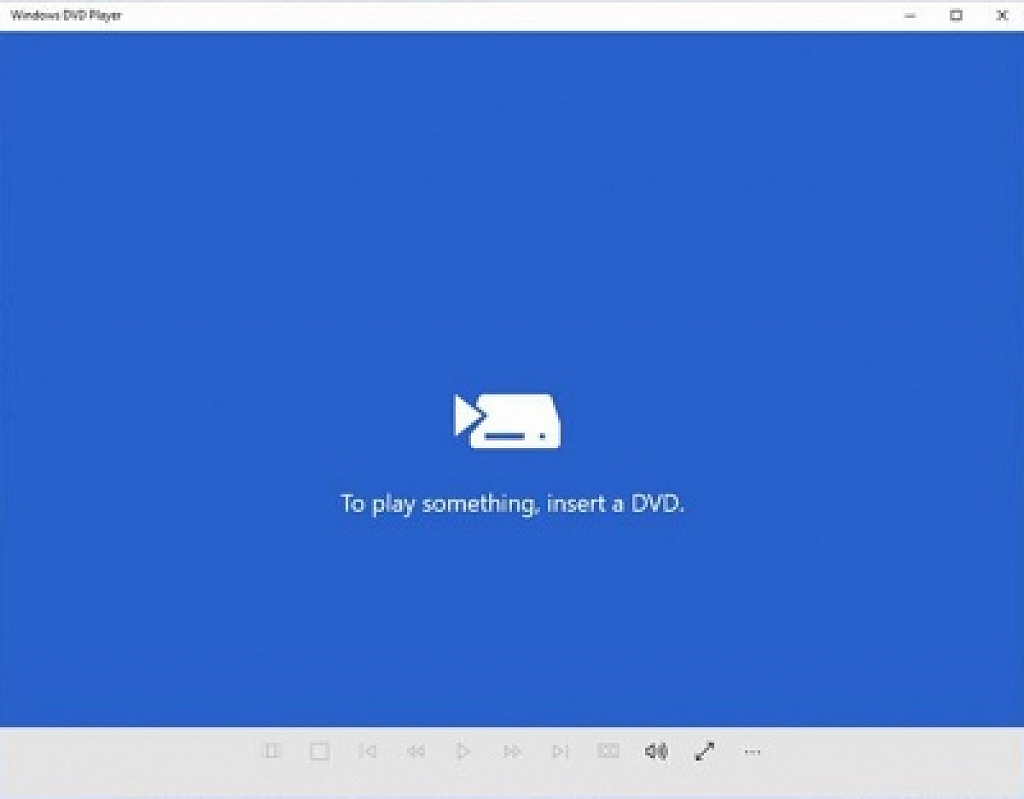 klikněte pro zvětšení Windows DVD Player