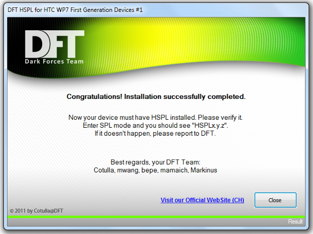 RSPL for Windows Phone 7