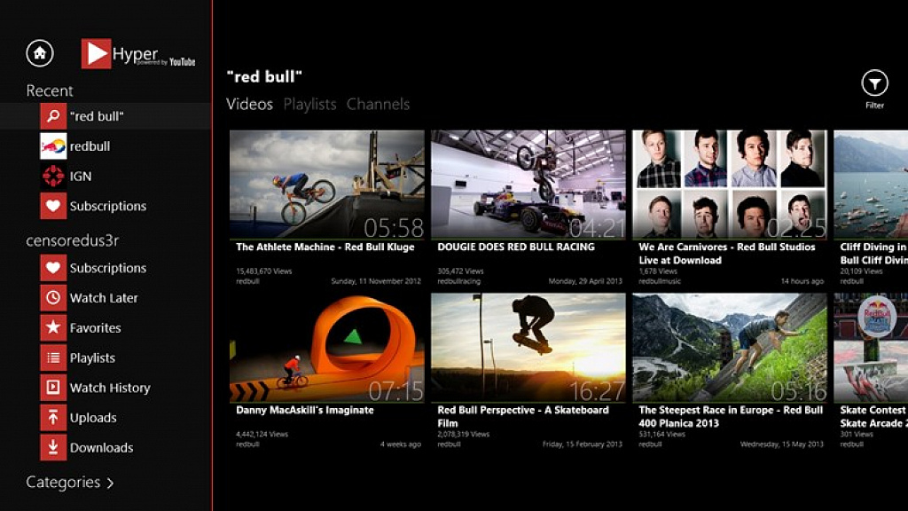 Hyper for Youtube
