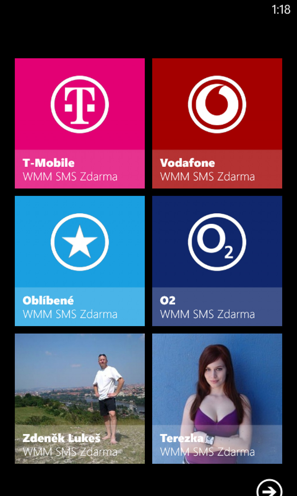 WMM SMS Zdarma