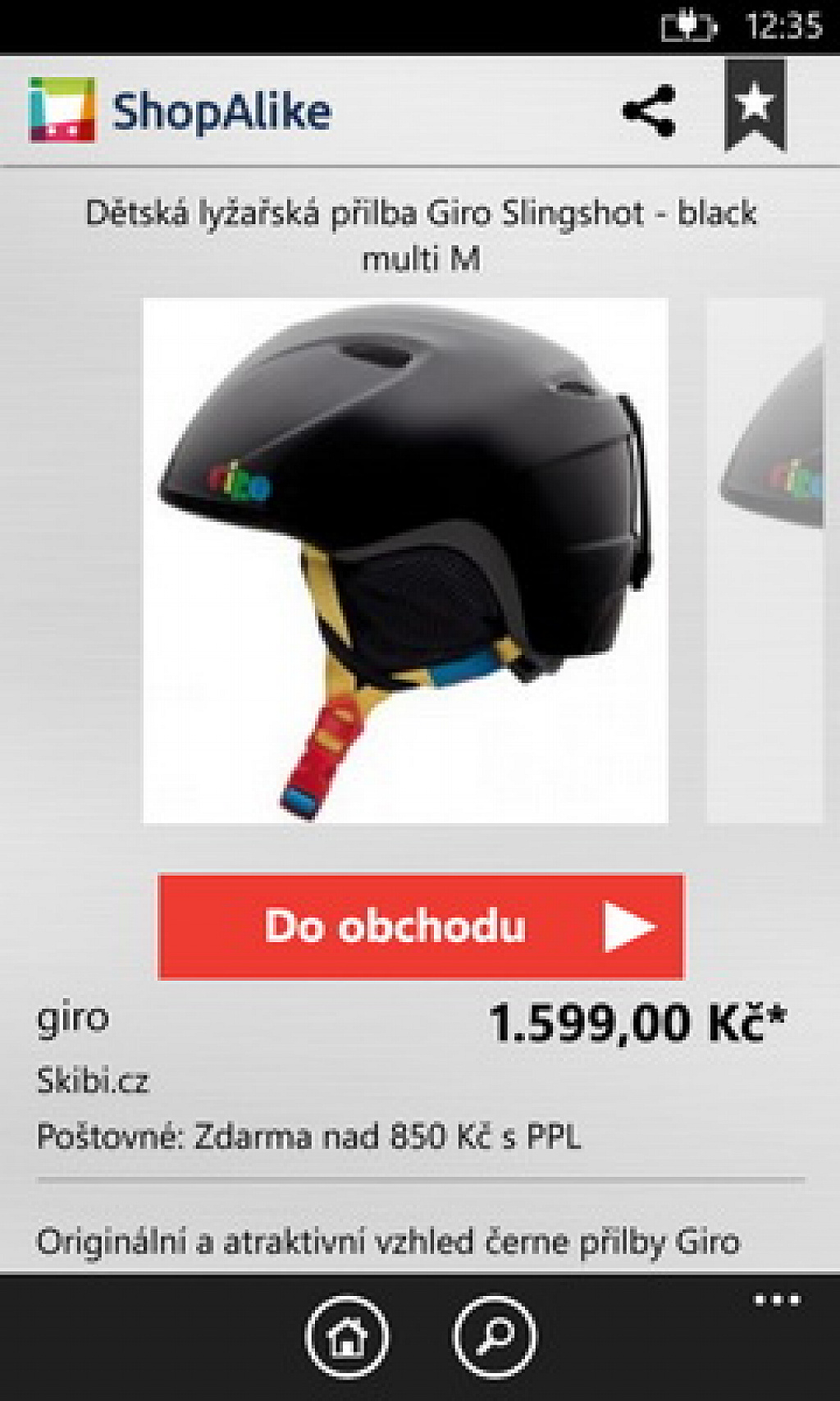 nakupni aplikace