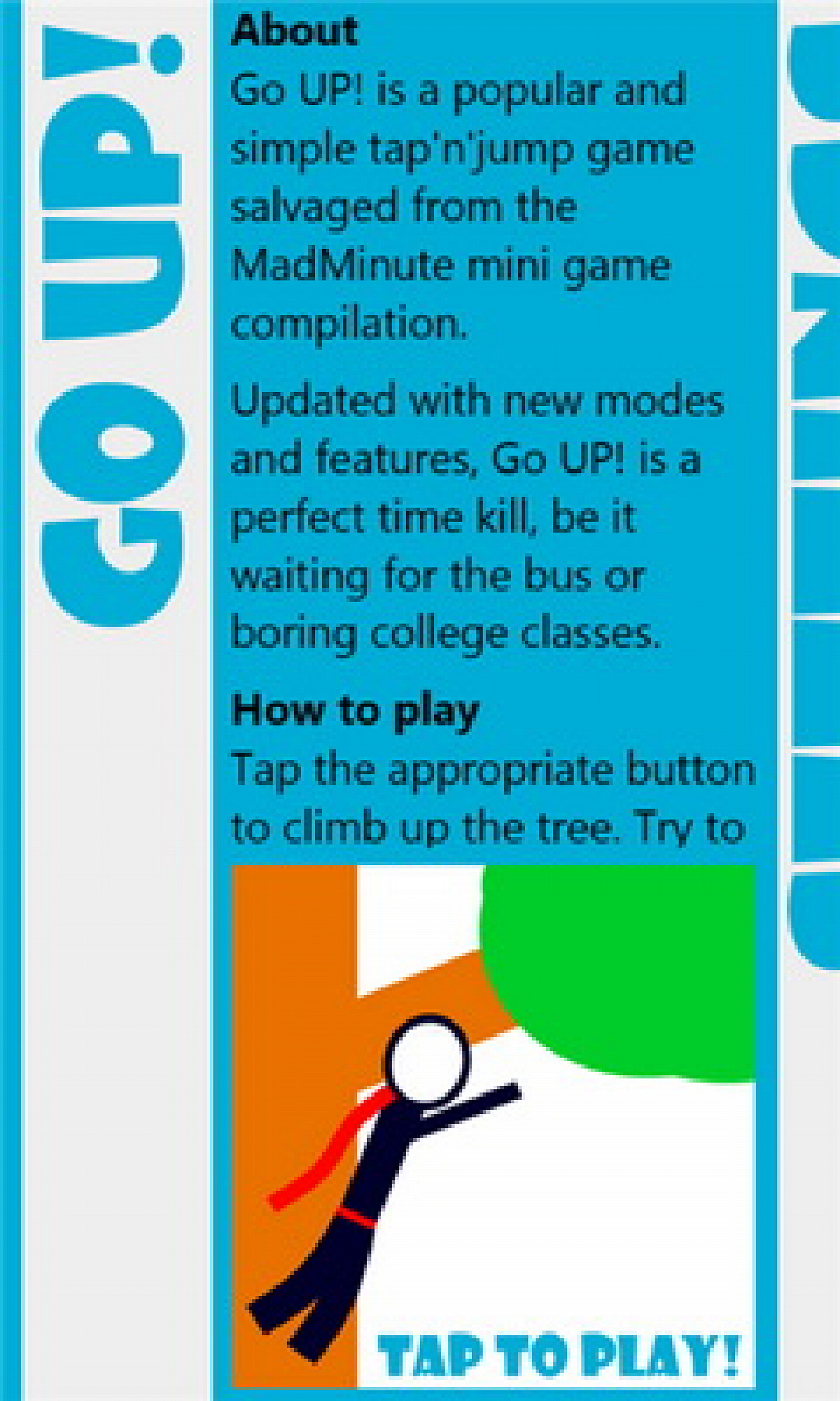 go up