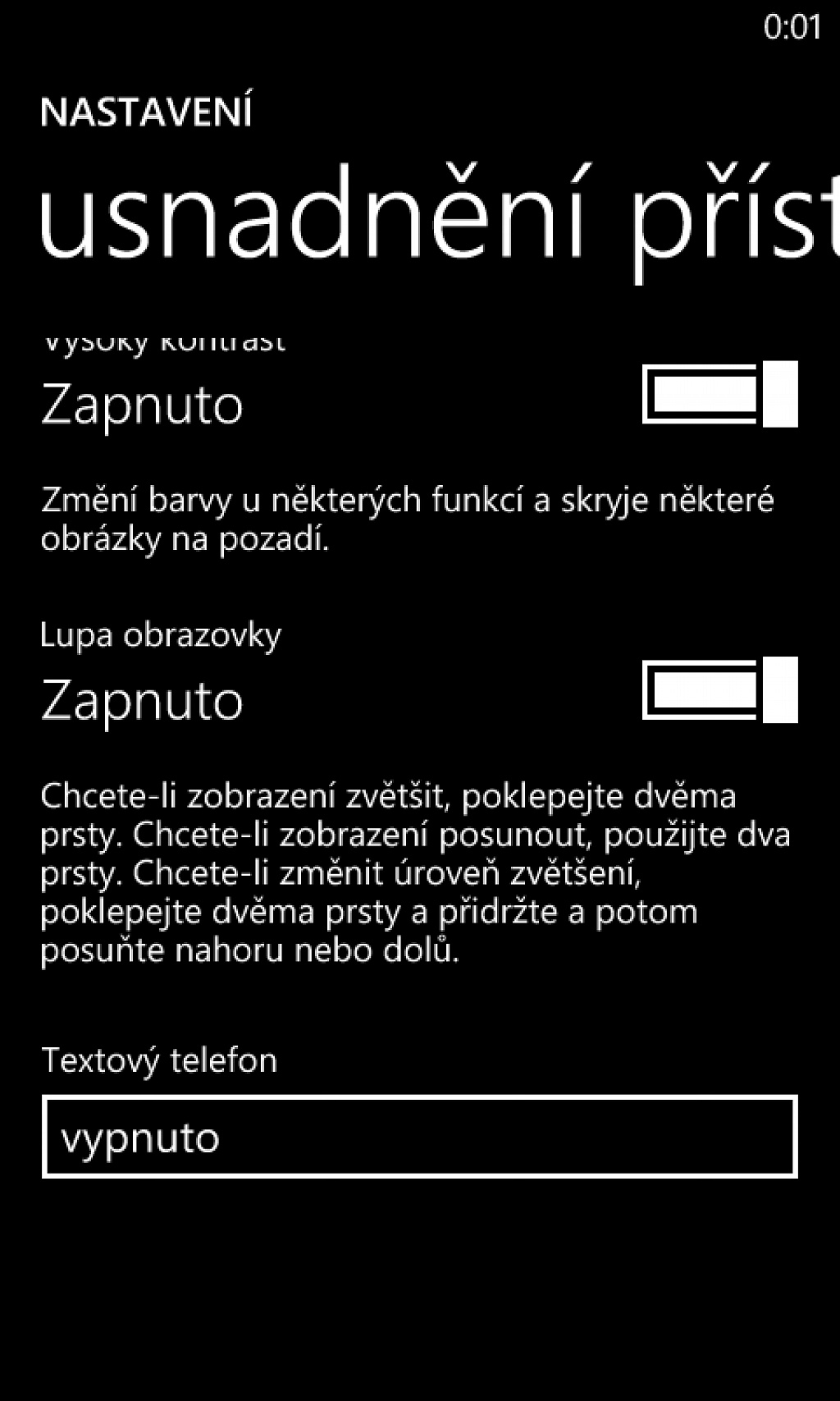 WP8 usnadneni