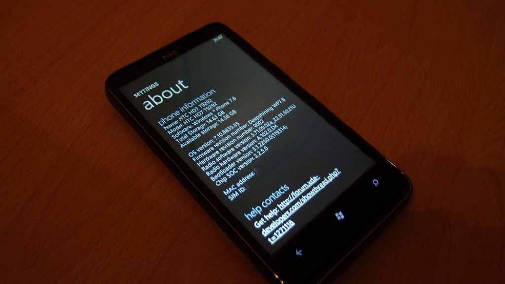 Windows Phone 7.8