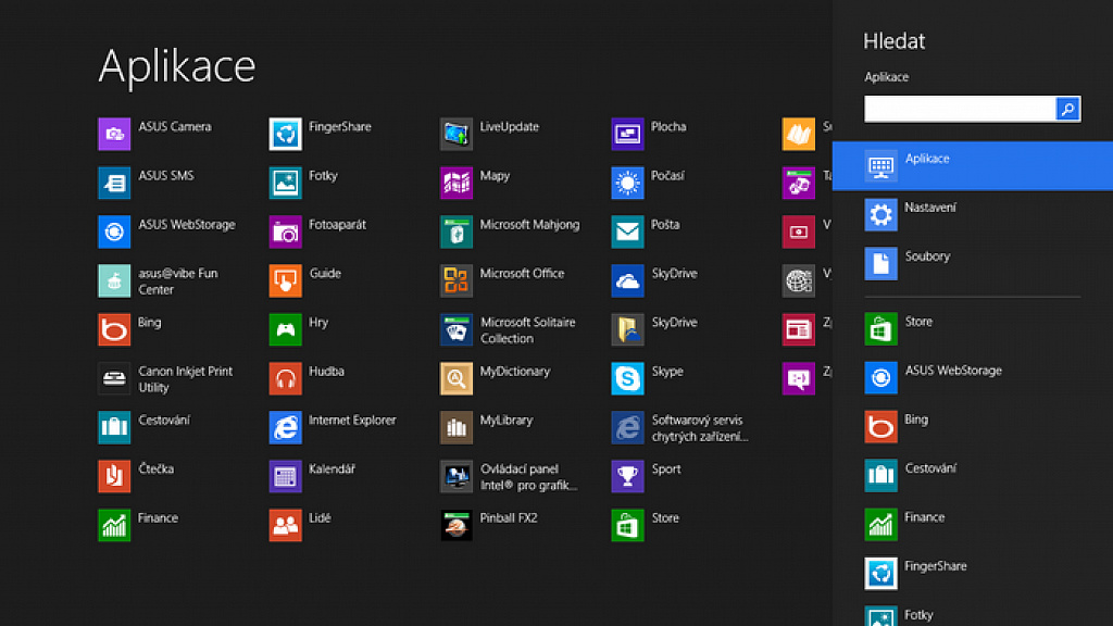 Windows 8 gesta