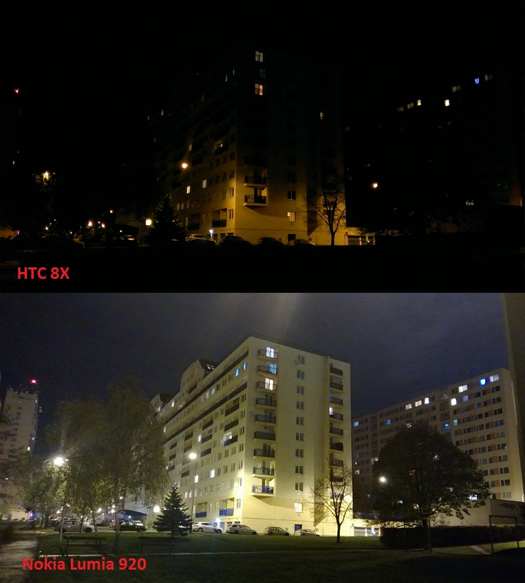 Lumia 920 vc. HTC 8X