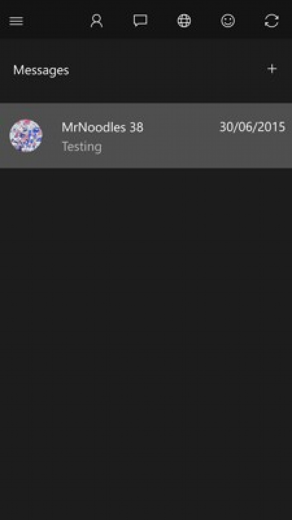 Aplikace Xbox pro W10M Build 10166