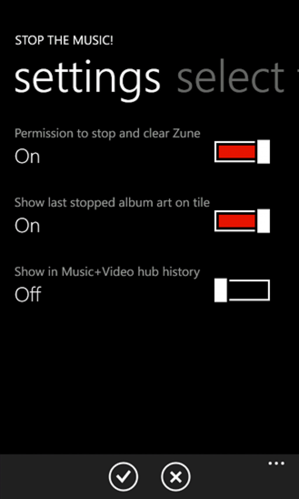 Stop the Music