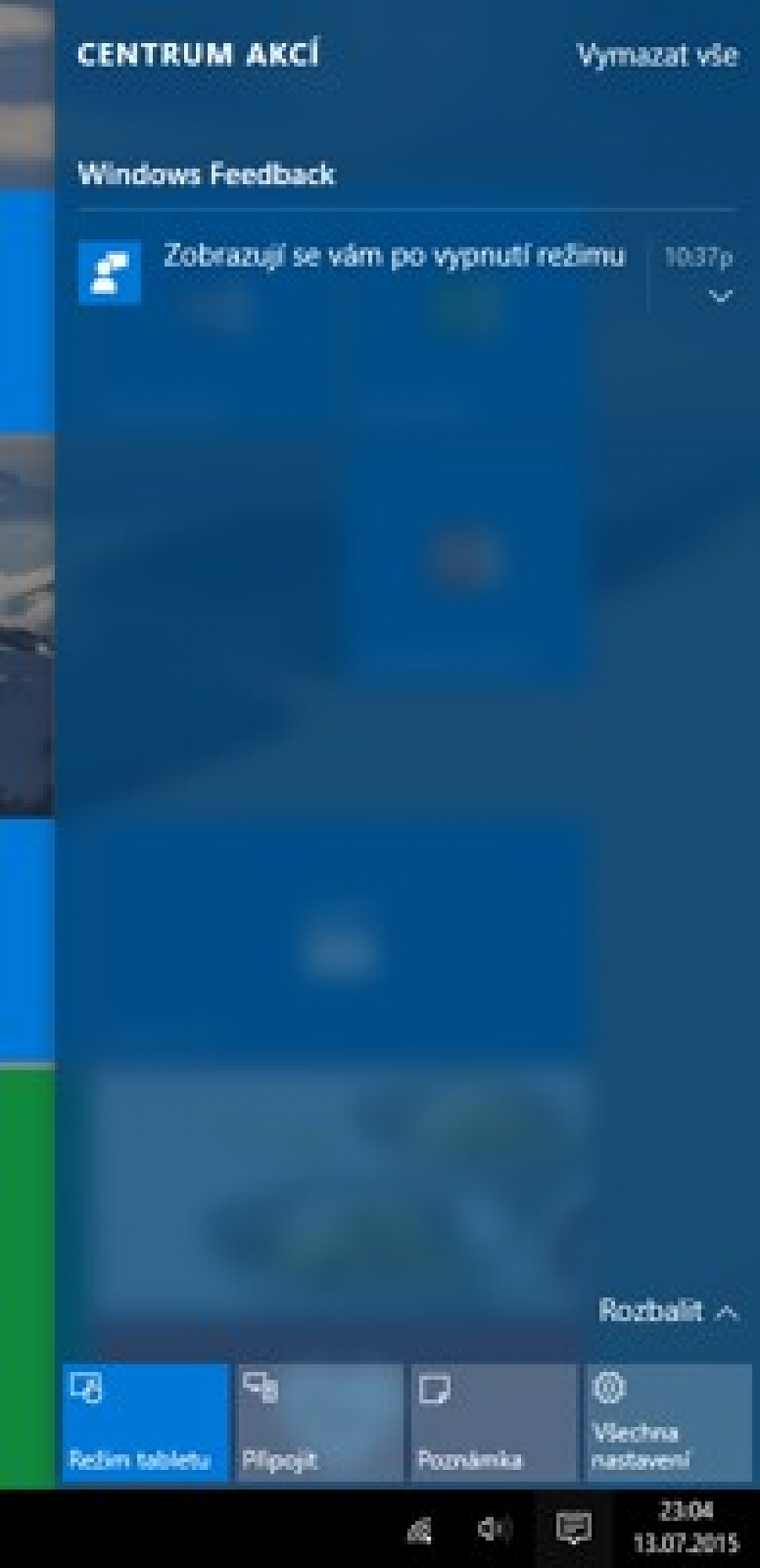 Windows 10 na tabletech