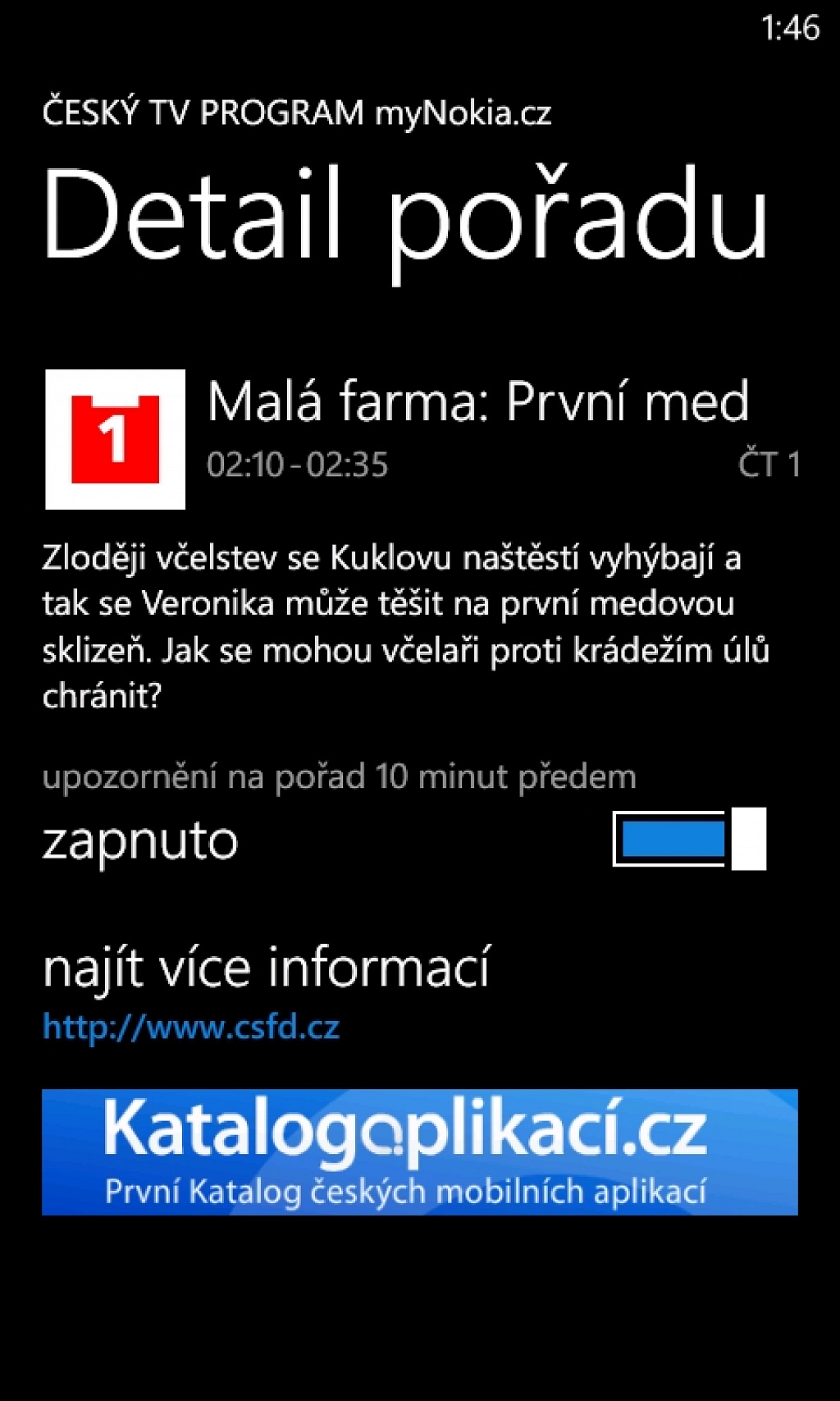 TV program