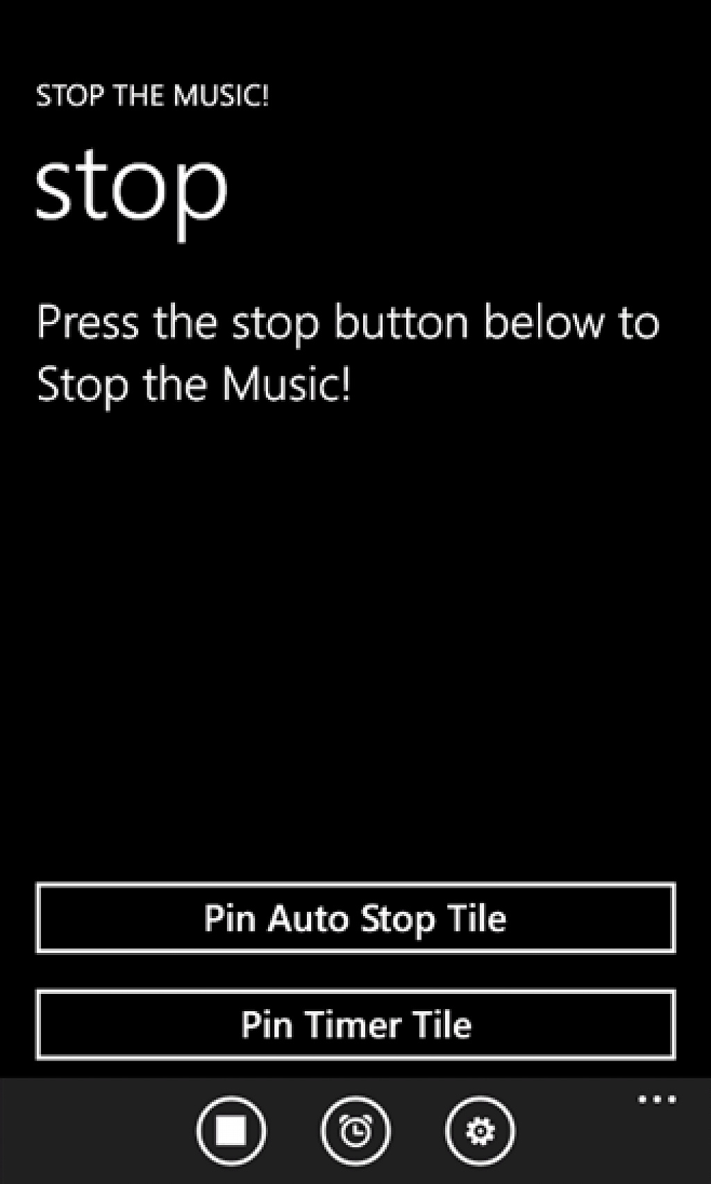 Stop the Music